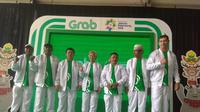 Legenda-legenda olahraga Indonesia digandeng Grab dalam kampanye "Kemenangan Itu Dekat" menyambut Asian Games 2018, Rabu (18/7/2018). (Bola.com/M. Iqbal Ichsan)