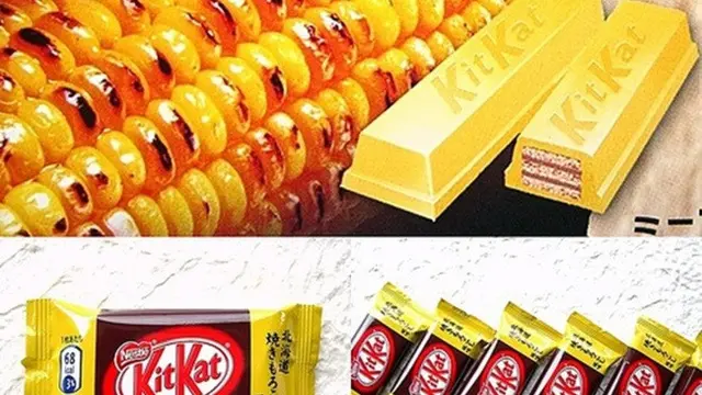 Makanan ringan dengan rasa aneh di dunia