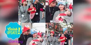 Chelsea Olivia dan Glenn Alinskie berbagi cerita serunya saat berlibur bersama Nastusha Olivia Alinskie di Singapura.