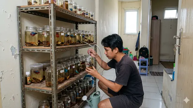 Ternak di Rumah Kontrakan Sempit Tanpa Renovasi