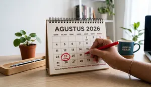 25 Agustus 2026 Libur Apa? Peringatan Maulid Nabi dan Peluang Long Weekend 4 Hari