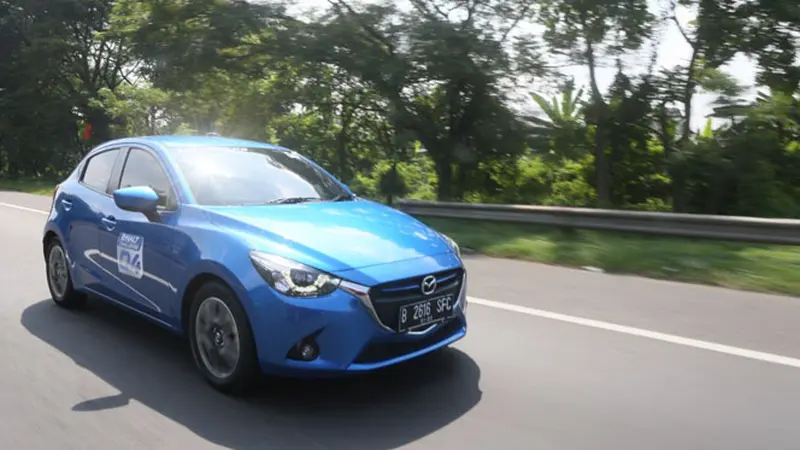 Fitur Unggulan All New Mazda2 Kembali Terasa di Etape 2