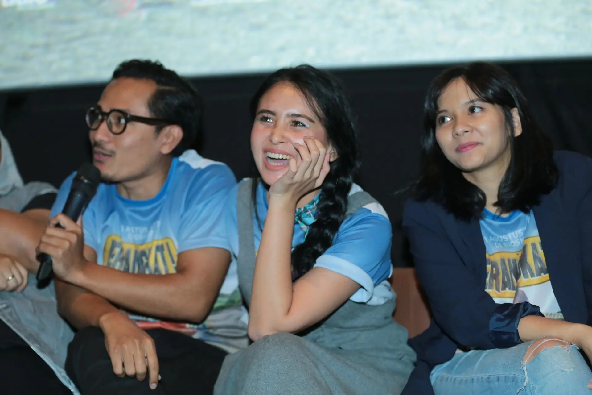 Preskon film Berangkat (Adrian Putra/bintang.com)