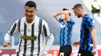 Liga Italia: Cristiano Ronaldo Bahagia Diganti saat Juventus Bungkam Inter Milan