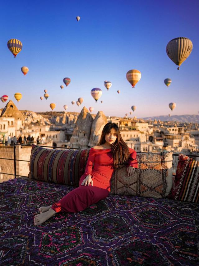 Potret Fuji di Cappadocia (Sumber: Instagram/fuji_an)