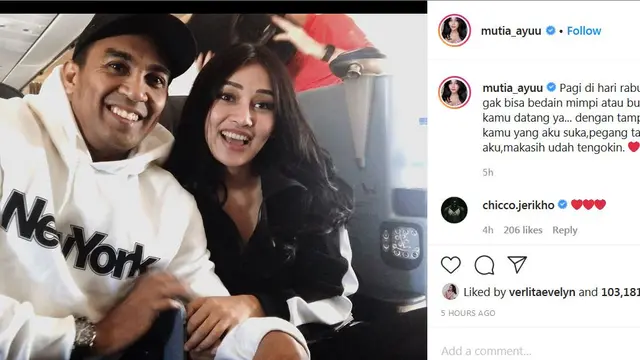 Mutia Ayu di mimpikan Glenn Fredly