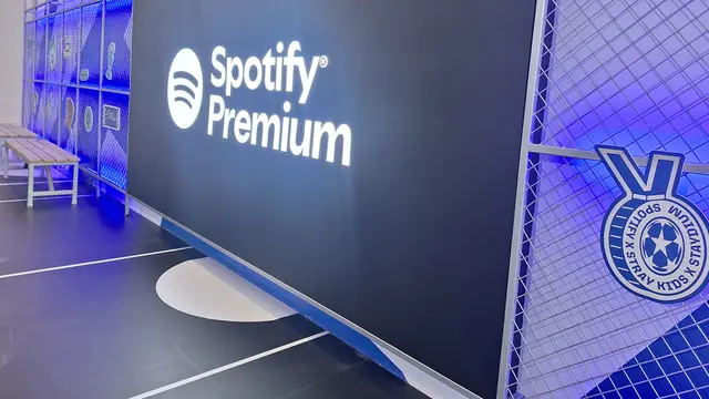 Logo Spotify. (Ratnaning Asih/Liputan6.com)