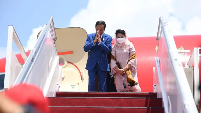 Jokowi dan Iriana bertolak ke Thailand untuk menghadiri KTT APEC