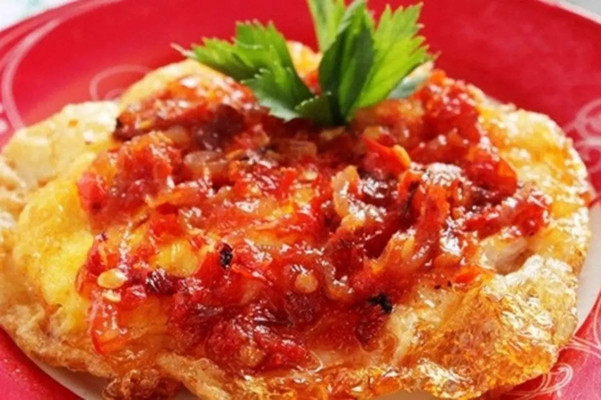 telur ceplok balado