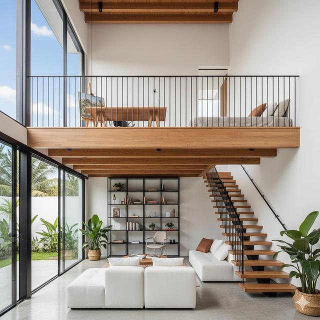 Desain Rumah Tumbuh 1 Lantai Bisa Jadi 2 Lantai