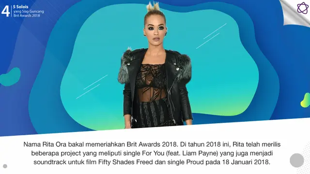 [Bintang] 5 Solois yang Siap Guncang Brit Awards 2018