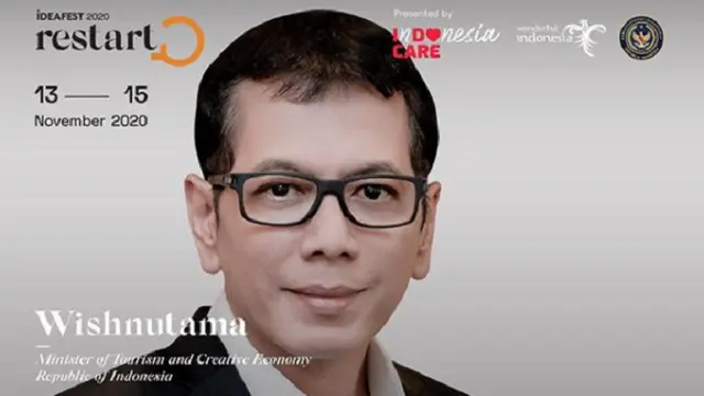 Wishnutama di IDEAFEST 2020