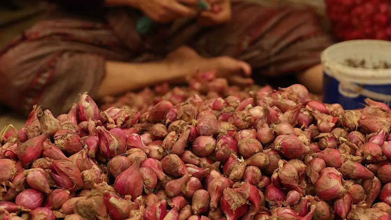 Harga Bawang di Pasar Kramat Jati