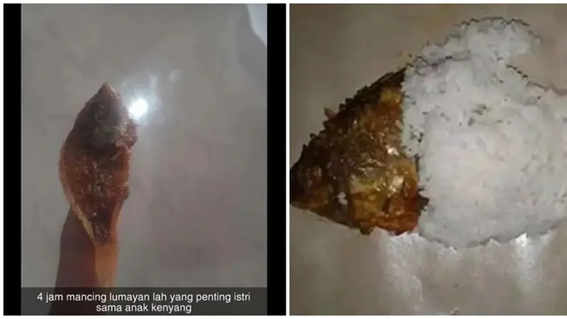 6 Potret Ikan Nyeleneh Setelah Digoreng,