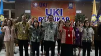 Sivitas akademia Universitas Kristen Indonesia (UKI) memberikan himbauan kepada seluruh stakeholder jelang Pemilu 2024. (Foto: Istimewa).