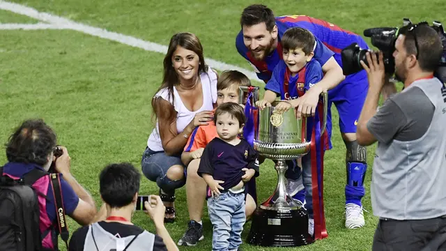 Potret Cantik Antonella Roccuzzo, Cinta Sejati Lionel Messi