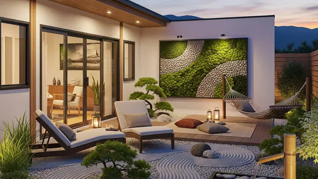 Model Rumah Mungil Tapi Punya Kebun Vertikal dan Teras Cantik yang Asri (Image by Gemini AI)