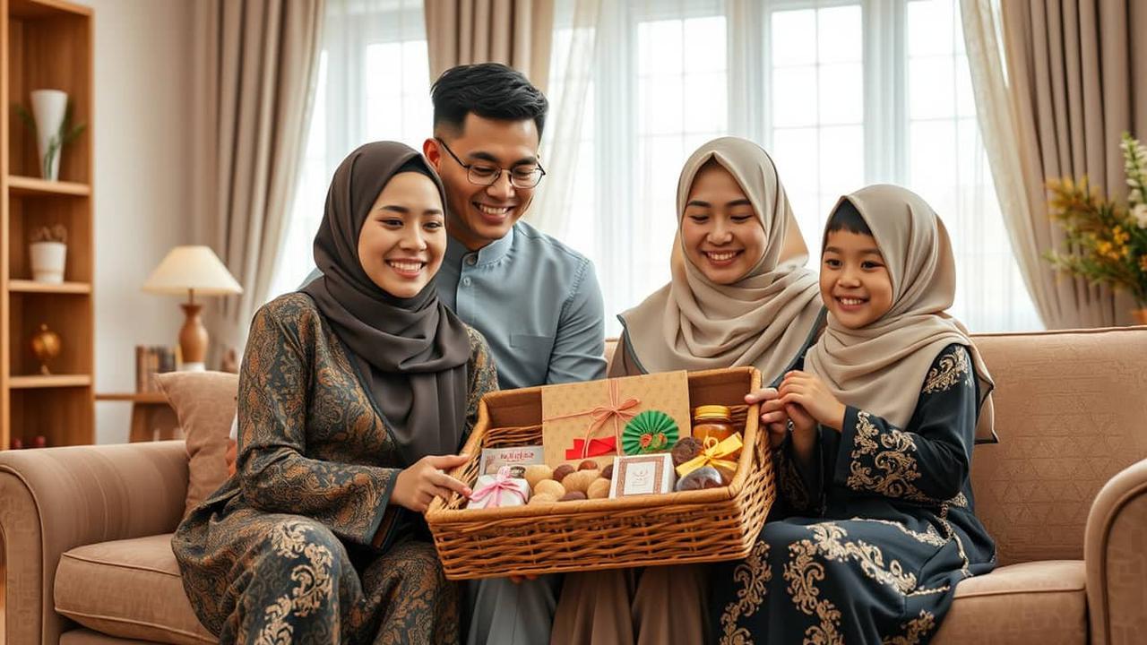 ucapan terima kasih dikasih hampers lebaran