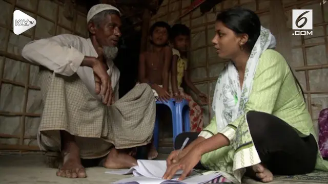 VIDEO: Gadis Rohingya Bermimpi Jadi Tokoh Dunia