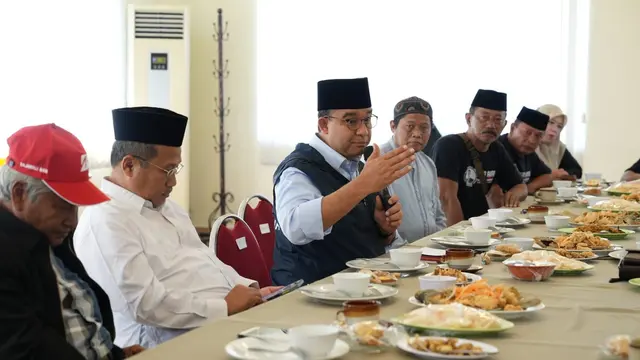 Bakal Calon Presiden (Capres) dari Koalisi Perubahan untuk Persatuan (KPP) Anies Baswedan, melakukan pertemuan dengan perwakilan Tokoh Masyarakat dan Ulama dari Kabupaten Temanggung, Jawa Tengah.