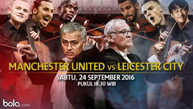 Premier League_Manchester United vs Leicester City_Pelatih (Bola.com/Adreanus Titus)