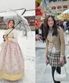 Pesona Mikhaela, Putri Nafa Urbach saat Liburan Musim Dingin ke Korea Selatan. [@nafaurbach]