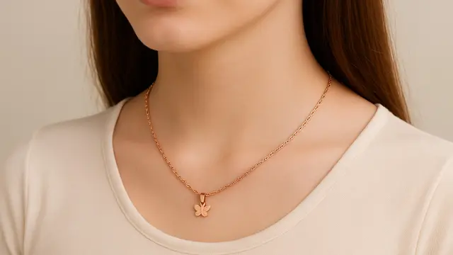 Kalung Emas Model Singapur 3-5 Gram Terbaru/Ilustrasi gambar oleh AI