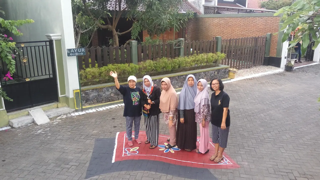 Lukisan 3D di Sleman