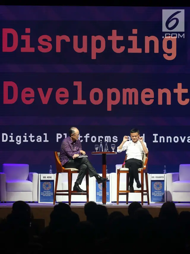 Jack Ma Bicarakan Digital Ekonomi di Depan Delagasi IMF-Bank Dunia