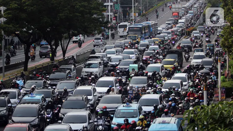 Kemacetan Lalu Lintas Ibu Kota di Bulan Ramadhan