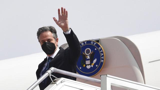 FOTO: Presiden Jokowi Terima Kunjungan Menlu AS Antony Blinken