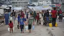 Pertemuan ketiga delegasi tersebut untuk membahas rencana gencatan senjata di Gaza. Pertemuan berlangsung menjelang peringatan dua tahun serangan Hamas pada 7 Oktober 2023 yang memicu perang berkepanjangan di wilayah tersebut. (Eyad BABA/AFP)