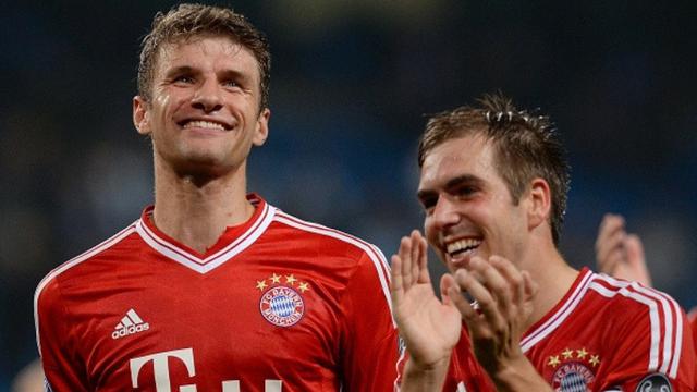 philipp lahm - thomas muller