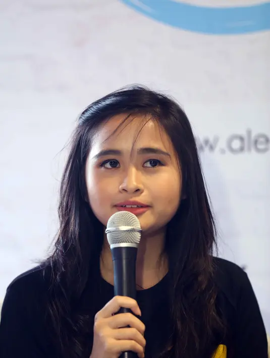 Di film yang di tulis dan sutradarai oleh Harris Nizam itu bagi Gritte Agatha menjadi film ke tiganya. (Nurwahyunan/Bintang.com)