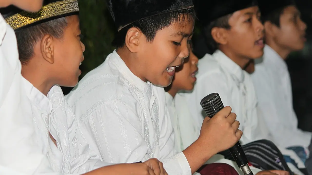 Ilustrasi santri