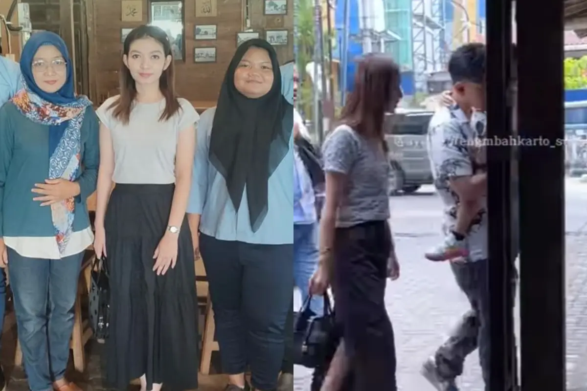 Gaya Menawan Selvi Ananda Makan Soto Pleret di Solo, Kenakan Sandal Mahal dengan Outfit Kasual