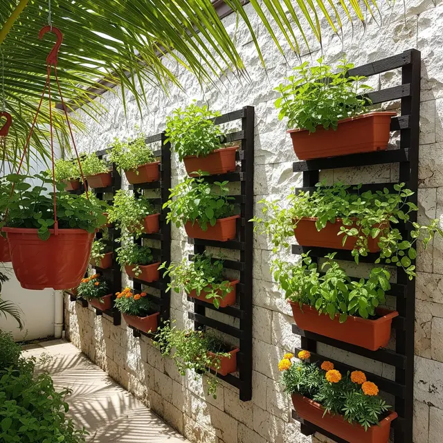 Desain Taman Tropis dengan Tanaman Pengusir Ular Seperti Serai Wangi