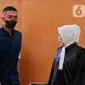 Penasihat hukum Shane Lukas memohon kepada majelis hakim agar sidang kasus penganiayaan David Ozora dipisah dengan Mario Dandy Satriyo. Hal itu disampaikan oleh salah satu tim kuasa hukum Shane dalam sidang. (Liputan6.com/Angga Yuniar)