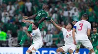 Pertandingan Arab Saudi versus Timnas Indonesia di Kualifikasi Piala Dunia 2026 Zona Asia hari Jumat (06/09/2024) dini hari WIB. (X/Saudi National Team)