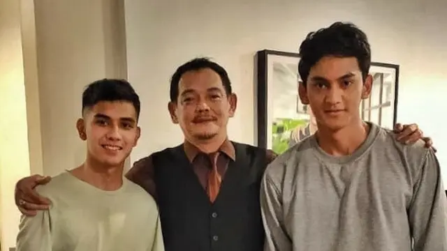 Guruh Febrian dan Vicky Kalea (Foto: Instagram/@teguh.y.julianto)