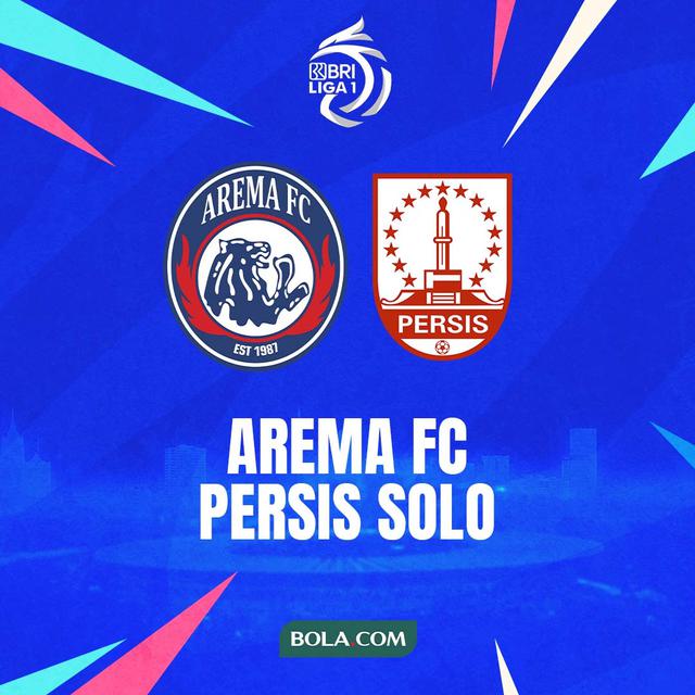 BRI Liga 1 - Arema FC Vs Persis Solo