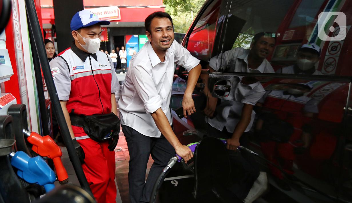 PT Pertamina (Persero) resmi menjual Pertamax Green 95 mulai hari ini. Hal ini ditandai dengan peluncuran BBM RON 95.  (Liputan6.com/Angga Yuniar)