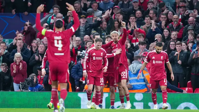Foto: Liverpool Tunjukkan Kualitas, Langkah Galatasaray di Liga Champions Terhenti