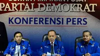 Ketua Harian DPP Partai Demokrat Syarief Hasan menjelaskan, meski belum mendukung Jokowi atau Prabowo, pihaknya tak menyuruh kadernya golput. 