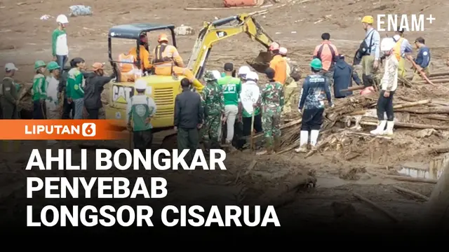 Ahli Geologi Bongkar Penyabab Longsor Cisarua