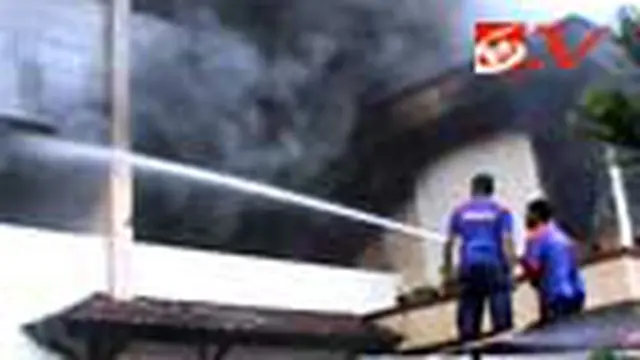Kantor Bulog Papua Ludes Terbakar