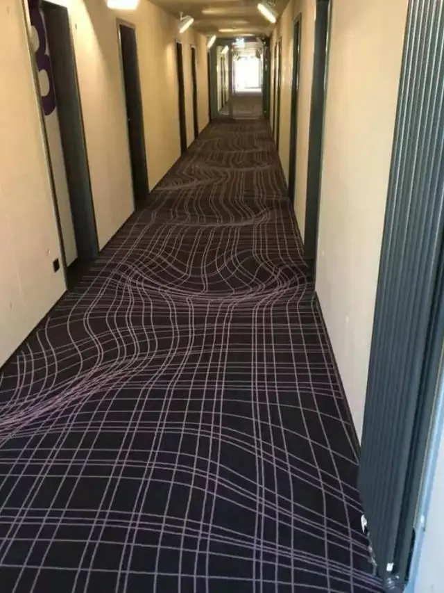 10 Potret Desain Karpet Nyeleneh, Motifnya Bikin Bingung