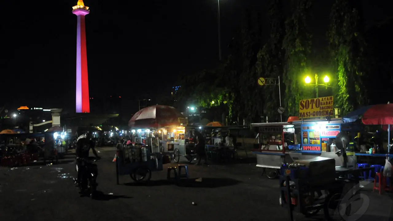 PKL Monas Tak Pedulikan Pemprov DKI 