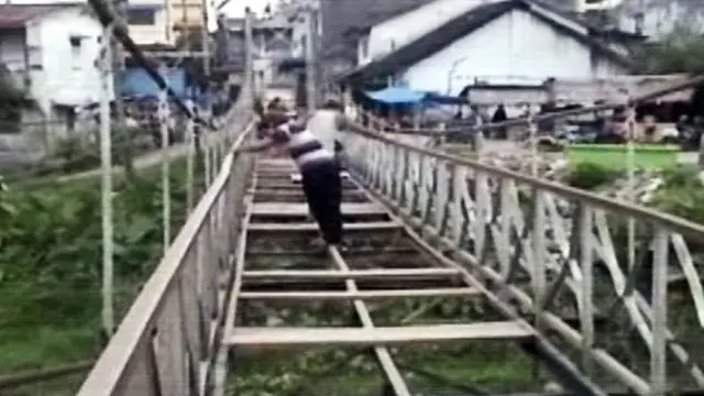 Jembatan Indiana Jones Ada di Sumatra Utara
