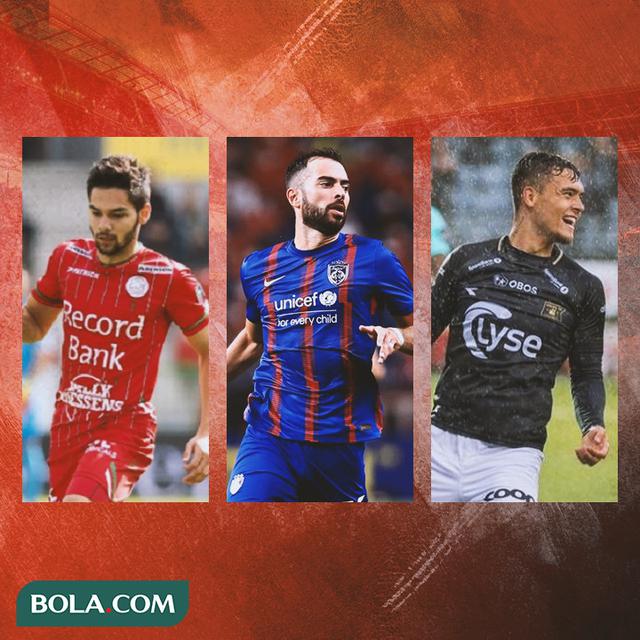 Ilustrasi - Sandy Walsh, Jordi Amat, Shayne Pattynama